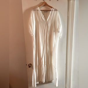 Zara white small size dress